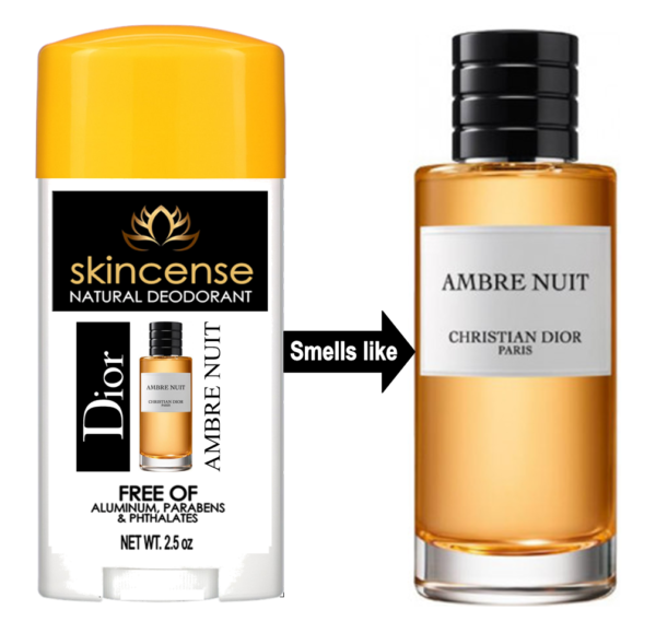 Ambre Nuit-Scented Handmade Aluminum-Free Deodorant Stick