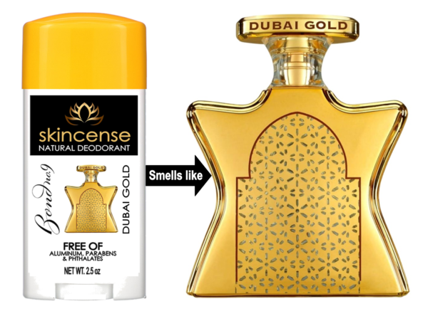 Dubai Gold-Scented Handmade Aluminum-Free Deodorant Stick