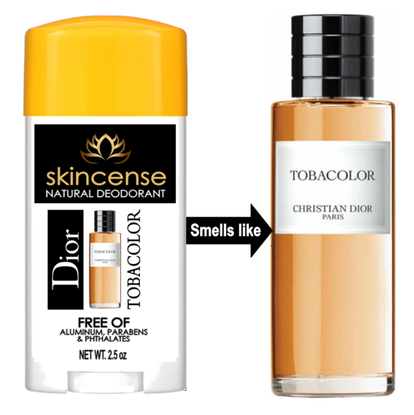 Tobacolor-Scented Handmade Aluminum-Free Deodorant for Men and Women